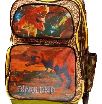 Mochila Owen con Carro Dinosaurio 18"