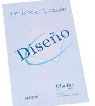 Tal. Contrato de Locacion Diseño Jgo X2