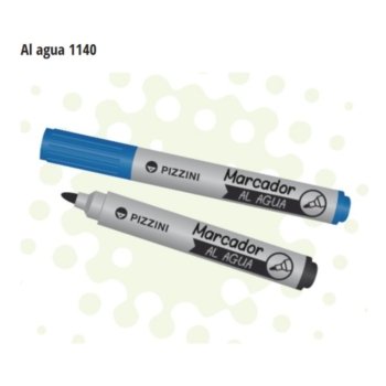 Marcador PIZZINI al Agua PTA/REDONDA Az-