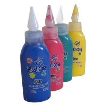 Adhesivo Plasticola Glitter 40GR Iridisc