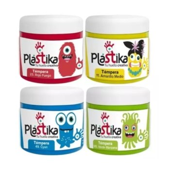 Tempera Plastika Violeta 200ml
