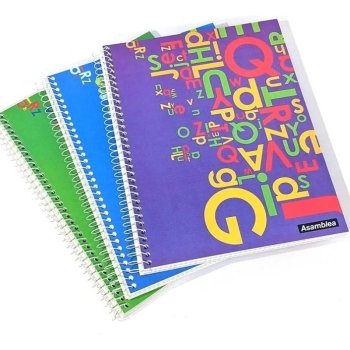 Cuaderno ASAMBLEA Tapa Emplacada 21X27