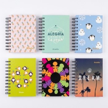 Agenda Arwen Espiralada N°6 Diaria 2027 Brisa